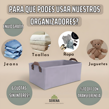 ORGANIZADOR PLEGABLE PACK