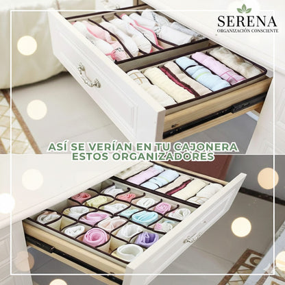 kit organizadores ropa interior